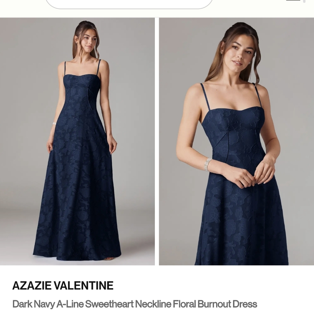 Azazie Valentine (Navy) A12